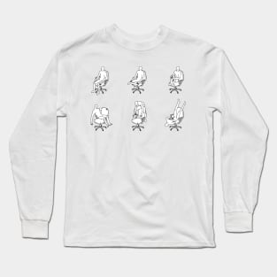 The Posture man Long Sleeve T-Shirt